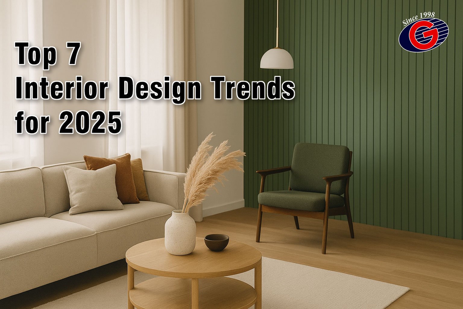 Top 7 Interior Design Trends for 2025